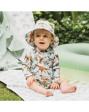 Load image into Gallery viewer, Rex Print LS Sunsuit