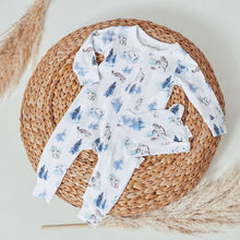 Load image into Gallery viewer, Snow Animals Zip Romper