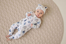 Load image into Gallery viewer, Snow Animals Zip Romper