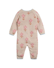 Load image into Gallery viewer, Midnight Daisy Knitted Romper