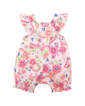 Load image into Gallery viewer, Retro Rainbow Print Playsuit