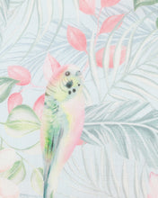 Load image into Gallery viewer, Budgie Blue Floral Bodysuit