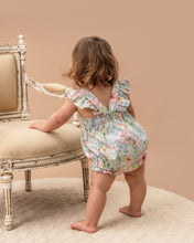 Load image into Gallery viewer, Budgie Blue Floral Bodysuit