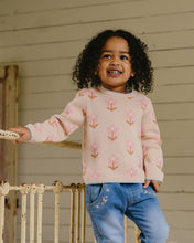 Load image into Gallery viewer, Midnight Daisy Knitted Jumper