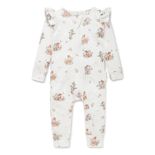 Load image into Gallery viewer, Vintage Meadow Zip Romper