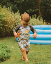 Load image into Gallery viewer, Rex Ancient Dino LS Sunsuit