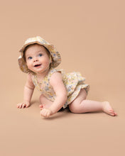 Load image into Gallery viewer, Dandelion Print Frill Bodysuit