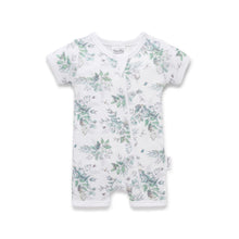 Load image into Gallery viewer, Snuggle Bug SS Zip Romper