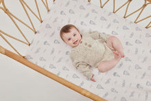 Load image into Gallery viewer, Natural Fleck Knit Romper