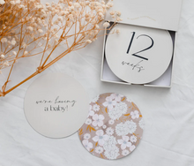 Load image into Gallery viewer, Darling Pregnancy Milestone Cards