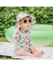 Load image into Gallery viewer, Rex Print LS Sunsuit