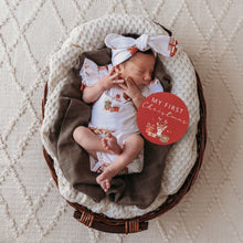 Load image into Gallery viewer, Reindeer Reversible Single Milestone Card