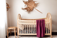 Load image into Gallery viewer, Diamond Knit Baby Blanket - Mauve