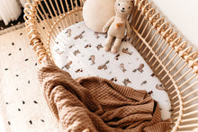 Load image into Gallery viewer, Diamond Knit Baby Blanket - Hazelnut