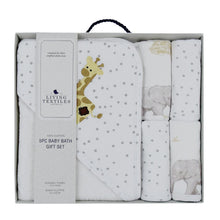 Load image into Gallery viewer, 5 Piece Bath Gift Set - Pitter Patter Giraffe