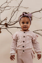 Load image into Gallery viewer, Pink Ruffle Knit Legging