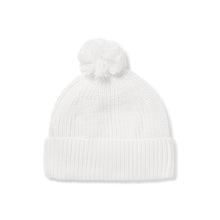 Load image into Gallery viewer, Snow White Knit Beanie
