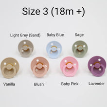 Load image into Gallery viewer, BIBS Dummies Twin Pack - Size 3 (18M +)