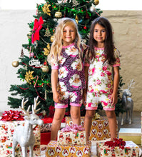 Load image into Gallery viewer, Pretty Santa PJ Set