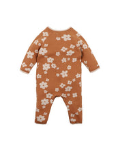 Load image into Gallery viewer, Floral Knit Romper
