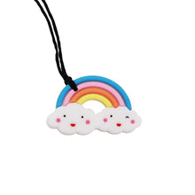Load image into Gallery viewer, Rainbow Pendant - Kids Chew Pendant