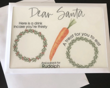 Load image into Gallery viewer, Acrylic Santa Snack Plate