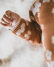 Load image into Gallery viewer, Floral Knit Romper