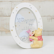 Load image into Gallery viewer, Pooh & Piglet Round Resin Frame