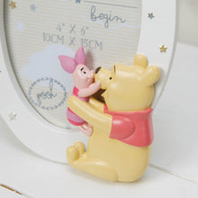 Load image into Gallery viewer, Pooh & Piglet Round Resin Frame