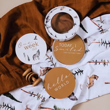 Load image into Gallery viewer, Alpha & Bronze Reversible Milestone Cards