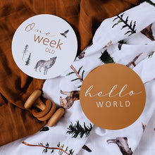 Load image into Gallery viewer, Alpha & Bronze Reversible Milestone Cards