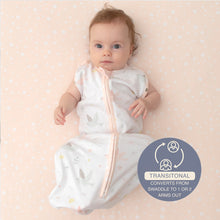Load image into Gallery viewer, Smart Sleep Zip Up Swaddle 0-3mths 0.2TOG - Ava