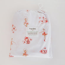 Load image into Gallery viewer, Fitted Cot Sheet - Ballerina