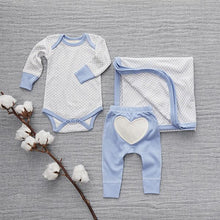Load image into Gallery viewer, Sapling Child Heart Pants - Blue