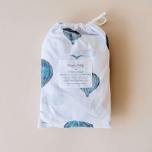 Load image into Gallery viewer, Fitted Bassinet Sheet & Change Mat Cover - Cloud Chaser