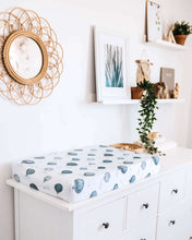 Load image into Gallery viewer, Fitted Bassinet Sheet & Change Mat Cover - Cloud Chaser