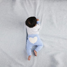 Load image into Gallery viewer, Sapling Child Heart Pants - Blue