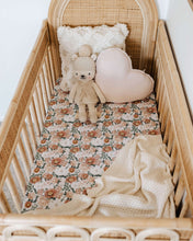 Load image into Gallery viewer, Fitted Cot Sheet - Florence
