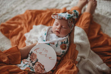 Load image into Gallery viewer, Florence & Pink Sand Reversible Milestone Cards