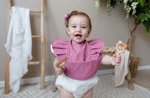 Load image into Gallery viewer, Waterproof Bib - Floret Frill