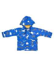 Load image into Gallery viewer, Blue Dino Colour Changing Raincoat