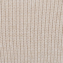 Load image into Gallery viewer, Cream Rib Knitted Jumper