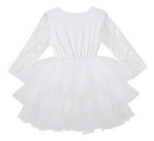 Load image into Gallery viewer, My First Lace Tutu L/S - Ivory
