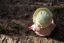 Load image into Gallery viewer, Lemon Frayed Bucket Hat
