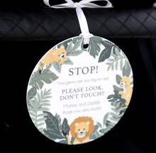 Load image into Gallery viewer, STOP! Germs Are Too Big For Me Plaque