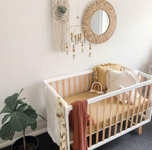 Load image into Gallery viewer, Mustard, Pebbles, White, Raw Hex and Round Felt Mobile