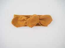 Load image into Gallery viewer, Topknot Headband - Mustard