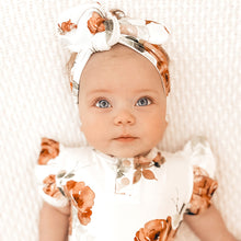 Load image into Gallery viewer, Topknot Headband - Rosebud