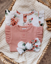 Load image into Gallery viewer, Topknot Headband - Rosebud