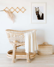 Load image into Gallery viewer, Fitted Bassinet & Change Mat Cover - Stone